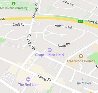 map for Chapel House Hotel