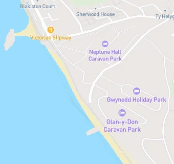 map for Neptune Hall Caravan Park