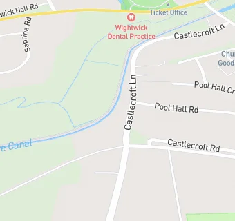 map for Canalside Bar & Grill Wolverhampton