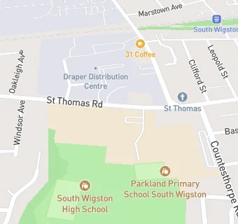 map for South Wigston High School