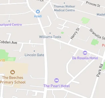 map for Mydentist, Lincoln Road, Peterborough