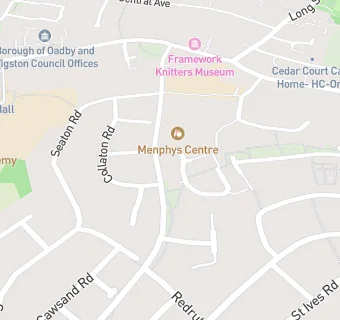 map for Menphys Centre