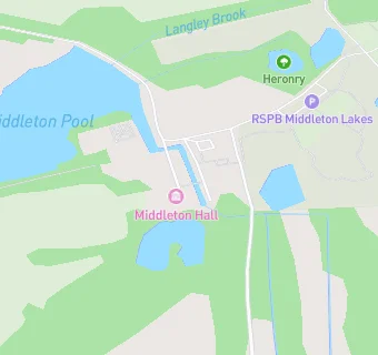 map for Middleton Hall Trust