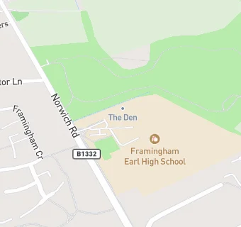 map for Framingham Earl High School