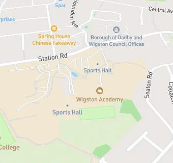 map for Wigston Academies Trust