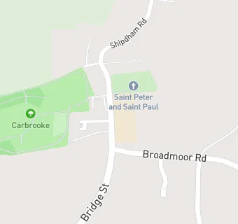 map for St Peter and St Paul Church of England Voluntary Controlled Primary School