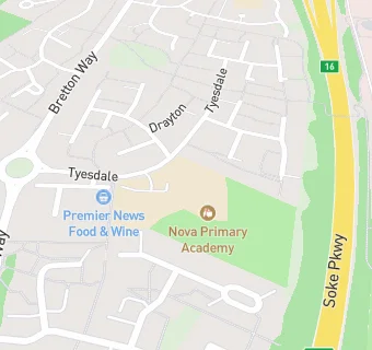 map for Middleton Junior School