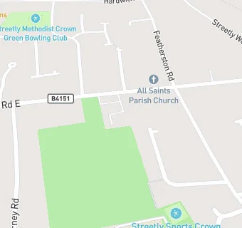 map for Over 50's Lunch Club