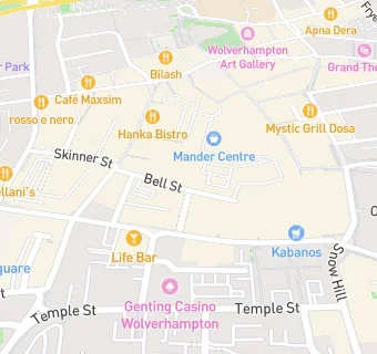 map for Wolves News And Drinks