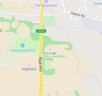 map for Aramark at Highfield Uppingham School