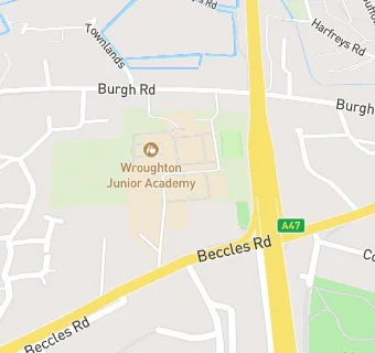 map for Wroughton Junior Academy