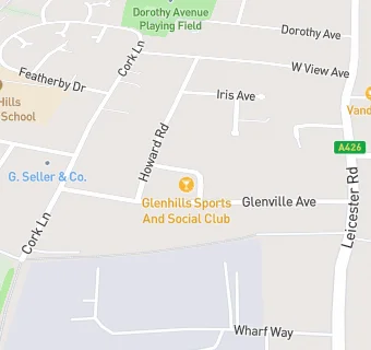 map for Glenhills Sports And Social Club