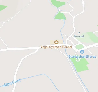 map for Ysgol Gynradd Pennal