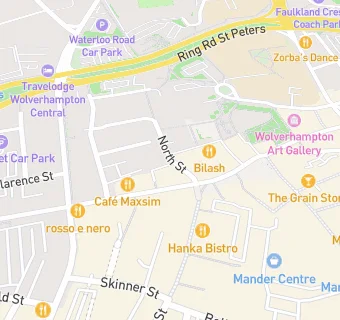 map for North Street Social