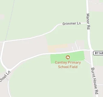 map for Cantley Primary School