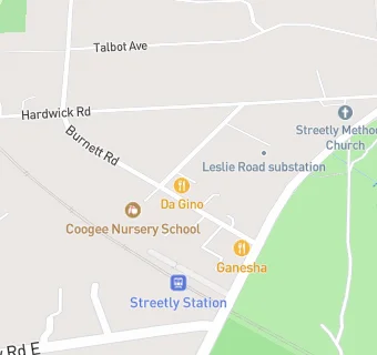 map for Streetly Village Fish Bar