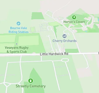 map for Veseyans Rugby Club