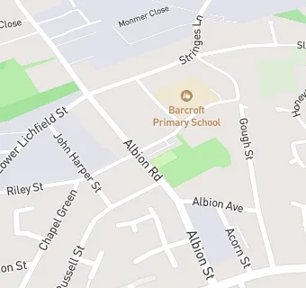 map for Albion Road Junior School