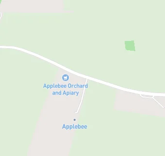 map for Applebee Orchard & Apiary