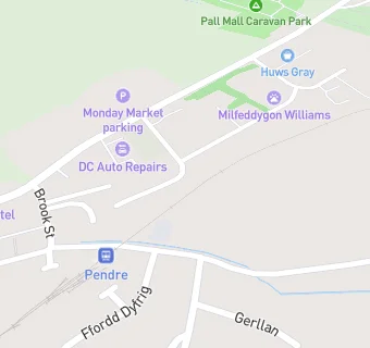 map for Pendre Garden And Craft Centre