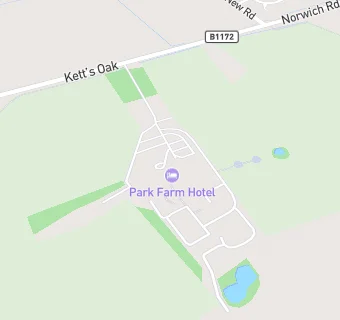 map for Park Farm Hotel