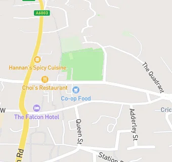 map for Co-operative Food