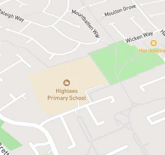 map for Highlees County Junior School