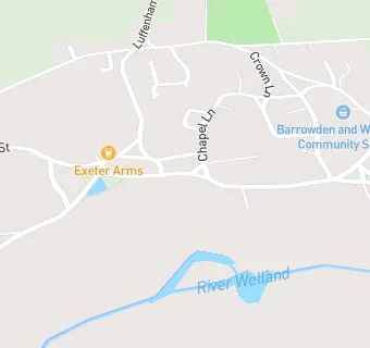 map for Exeter Arms