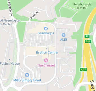 map for Aldi