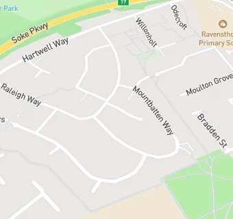 map for Bader Close Stores