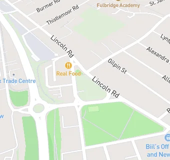 map for St Pauls Church Hall