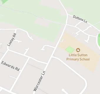 map for Little Sutton Primary School