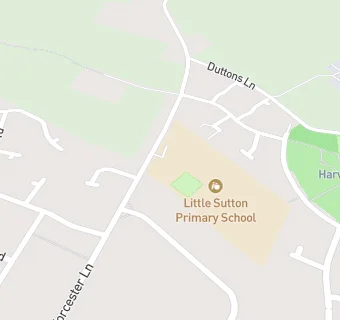 map for Little Sutton First School