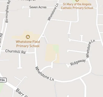 map for Whetstone Field Primary School