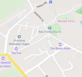 map for Wenlock Pharmacy