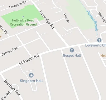 map for St Paul's Road Food Store