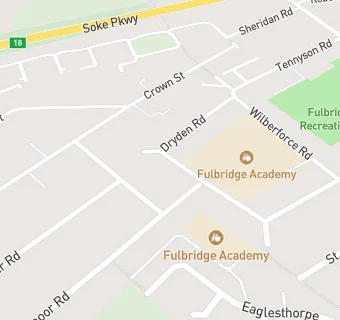 map for HAF@Fulbridge Academy