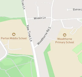 map for Caterlink Ltd @ Woodthorne Primary School