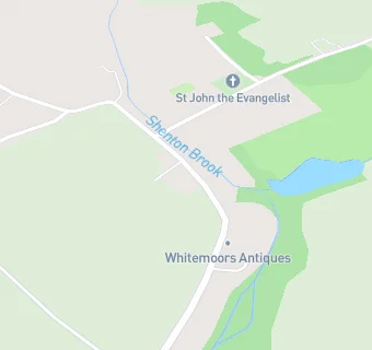 map for Whitemoors Antique Centre