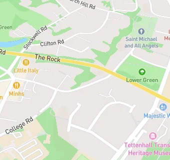 map for Woodfields Residential Home