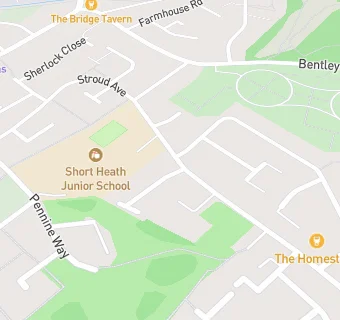 map for Rosedale C of E Infant School