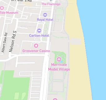 map for Merrivale Tea Rooms