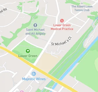 map for St Michael's Church of England Aided Primary School