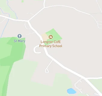 map for Dining @ Longnor Church Of England Primary School