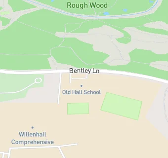 map for Old Hall School