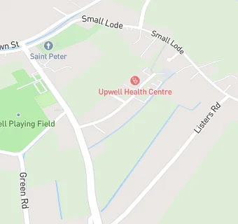 map for The Upwell Health Centre