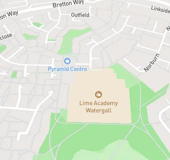 map for Lime Academy Watergall