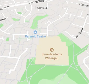 map for Lime Academy Watergall