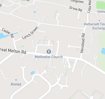 map for Methodist Hall And Rooms