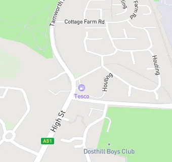 map for Tesco